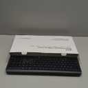 Wireless Keyboard and Mouse Combo, Full Size Silent Ergonomic Keyboard and Mouse, Long Battery Life, Optical Mouse, 2.4G Lag-Free Cordless Mice Keyboard for Computer, Mac, Laptop, PC, Windows (Black)