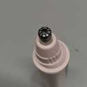 Ear and Nose Hair Trimmer Clipper - 2025 Professional Painless Eyebrow & Facial Hair Trimmer for Men Women, Battery-Operated Trimmer with IPX7 Waterproof, Dual Edge Blades for Easy Cleansing Rose Pink