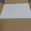 12 x 15 Inch Corrugated Cardboard Sheets Flat Layer Pads White rectangle Separators Bulk Flat Card Boards Inserts for Packing, Shipping,Art,Mailing,Diy Crafts,T-ShirtsDivider Backing 50 Pack