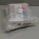 Gaiaring 60 Pcs 2 Inch White Blank Rubber Ducks Bulk Christmas Gift DIY Rubber Ducks with Pens of 24 Colors Waterproof Float Squeak Ducks Gifts for Birthday Christmas Party