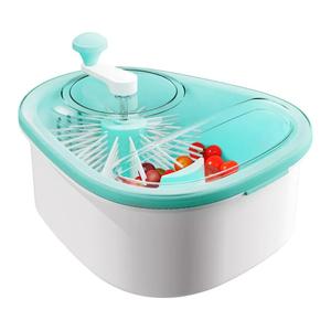 JOYMOOP Fruit Cleaner Spinner JOYLOOP, Large Fruit Washer Spinner, Fruit Cleaner Spinner with Fruit Washer Bowl, Vegetable Fruit Spinner Washer, Fruit and Vegetable Scrubber