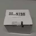 iFealClear 2 Inch Toilet Flapper Replacement Compatible with American Standard 7381129-200.0070A with Chain and Float Rubber Flapper for 2-Inch Flush Valves, Black