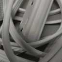 DEWENWILS 3 Outlet Extension Cord with Flat Plug, 25 FT 16/3 Awg Grounded Power Cable for Indoor Use, SPT-3 Cord, White, ETL Listed, 1 Pack