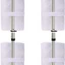 4Pcs/Pack Canopy Weights Sand Bags 30lbs/pc White Sandbags for Pop up Canopy Legs Tent Instant Outdoor Sun Shelter