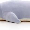 GOOC Emperor Penguin Stuffed Animals Cute Penguin Plush Doll Toys for Kids Plushies Penguin Stuffed Hugging Pillow Penguin Plush Throw Pillow Gift for Kids or Lovers (Blue, Big Penguin - 19.6 inch)