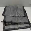 MAGZO Magnetic Screen Door Fit Door Size 32 x 80 Inch, Screen Size 34" x 81" Strong Magnets Door Mesh, Reinforced Fiberglass Door Net for Front, Gray