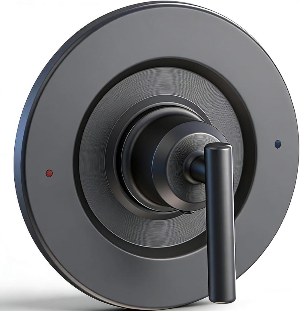 Replacement Shower Valve Trim Kit, Compatible with Moen T2901BL Gibson (Matte Black)