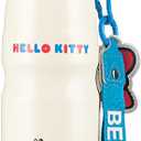 Hello Kitty Stainless Steel Insulated Water Bottle with Buckle and Strap - 600ml
