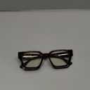 livho Oversized Eyewear Frame for Woman and Men - Rectangle Fashion Glasses for Computer, Chic Preppy Frame (*Coco Tortoise)