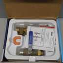 SharkBite 3/4 Inch Push to Connect Tankless Water Heater Valves Installation Kit, 25374