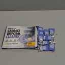 Garbage Disposal Cleaner And Deodorizer Tablets 24 Pack - 1 Year Supply Kitchen Sink Cleaner And Deodorizer, Septic Safe Foaming clean, Lemon Scent, Removes Odor-Causing Residues