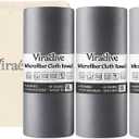 Microfiber Cleaning Cloth Rolls, 150 Tear-Away Sheets, Reusable & Washable, Lint-Free, Non-Scratch, Highly Absorbent Towel with Laundry Bag for Kitchen, Home, Car & Windows, Grey, 12 x 12 In, 150 pack