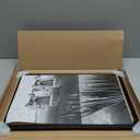 Americanflat 13x19 Picture Frame with Shatter-Resistant Glass - Signature Collection - Gallery-Style Frames Made of Engineered Wood - Photo Frame for Wall Display - Black