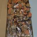 6 Pcs Fall Eucalyptus Leaves Artificial Eucalyptus Stems Fall Leaf Spray Autumn Leaves Fall Decorations for Home Floral Arrangement