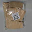 Truform 20-30 Mmhg Compression Stockings for Men & Women, Thigh High Length, Dot Top, Closed Toe, Beige, Medium