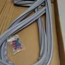 ALVAR Upgraded W10830046 Refrigerator Door Gasket Replacement Compatible with Whirlpool KitchenAid Jenn Air, W10163997 W10443241, Refrigerator Door Seal For Kenmore Door Gasket Seal, 17.05" x 42.52"