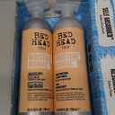 Bed Head by TIGI Sulfate Free Shampoo and Conditioner Set for Dry Hair, Moisture Maniac Hair Care with Argan Oil, 25.36 fl oz, 2 pack