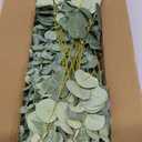 Eucalyptus Leaves Stems 60 PCS, 4 Kinds Mixed Artificial Greenery Stems for Wedding Decor Vase Floral Arrangement Centerpiece