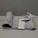 Deepsoon Heating Pad, Electric Heating Pads for Back, Neck, Abdomen, Moist Heating Pad for Shoulder, Knee, Arms, Legs, Dry/Moist Heat & Auto Shut Off, Birthday Gifts for Men and Women, Light Gray,24x12 Inch