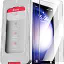 X-it 2-Pack Screen Protector Compatible with Samsung Galaxy S25, 100% Fingerprint Unlock, 9H+ Tempered Glass, Automatic Dust Removal, Military-Grade Protection, Bubble-Free, Case Friendly (HD Clear)