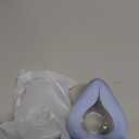 2PCs Replacement F20-Style Fabric Mask (Medium) - No Silicone Contact, CPAP Full Face Cushion Wrapped by Cooling Fabric for Airfit F20 & Airtouch F20, No Stuffiness Even in Hot Weather (Blue-M)