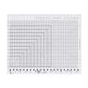 Creative Grids Stripology XL Slotted Quilting Ruler - CGRGE1XL Made in USA, 17-3/4in x 22in, Non-Slip Grip Extra Large Acrylic Fabric Strip Cutting, Sewing, Crafting, Patchwork Ruler & Template