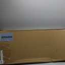 32" Shower Door Bottom Deflector for Chrome Framed Shower Door Drip Rail Replacement with Vinyl Sweep