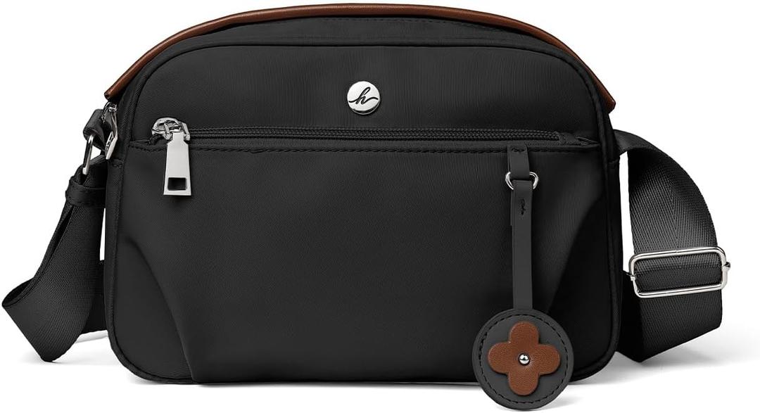 HomemeDiary Crossbody Bags for Women, Lightweight Nylon Purse Shoulder Handbag with Adjustable Strap for Daily Use