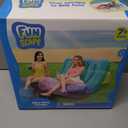 Funscape Inflatable Pool Recliner Lounger Adult Beach Yard Sun Tanning Sofa, Large
