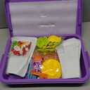 YIDESTARS Sensory Play Kit: Sand Art & Ice Cream Toy - 4lbs Colorful Sand,Molds,Tools,Sandbox w/Lid - Fun Gift for Kids(3-8)