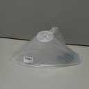 Drift Guard with Flat Sprayer Nozzle,Prevents Drift of Fine Droplets,for Use with Backpack Sprayer Small Drift Guard (clear, 38CM-2PCS)