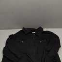 Womens Jean Jacket 2026 Basic Trendy Long Sleeve Denim Jackets Button Down Fitted Western Coat with Pockets, Large