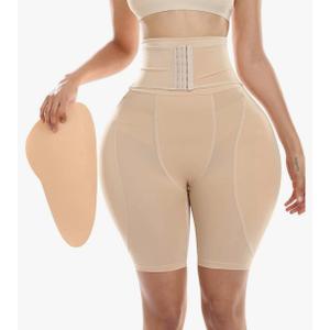 Hip Pads for Women Shapewear Butt Lifter Shaper with Butt Pads Hip Padded Shapewear Enhancer to Make Butt Bigger, S