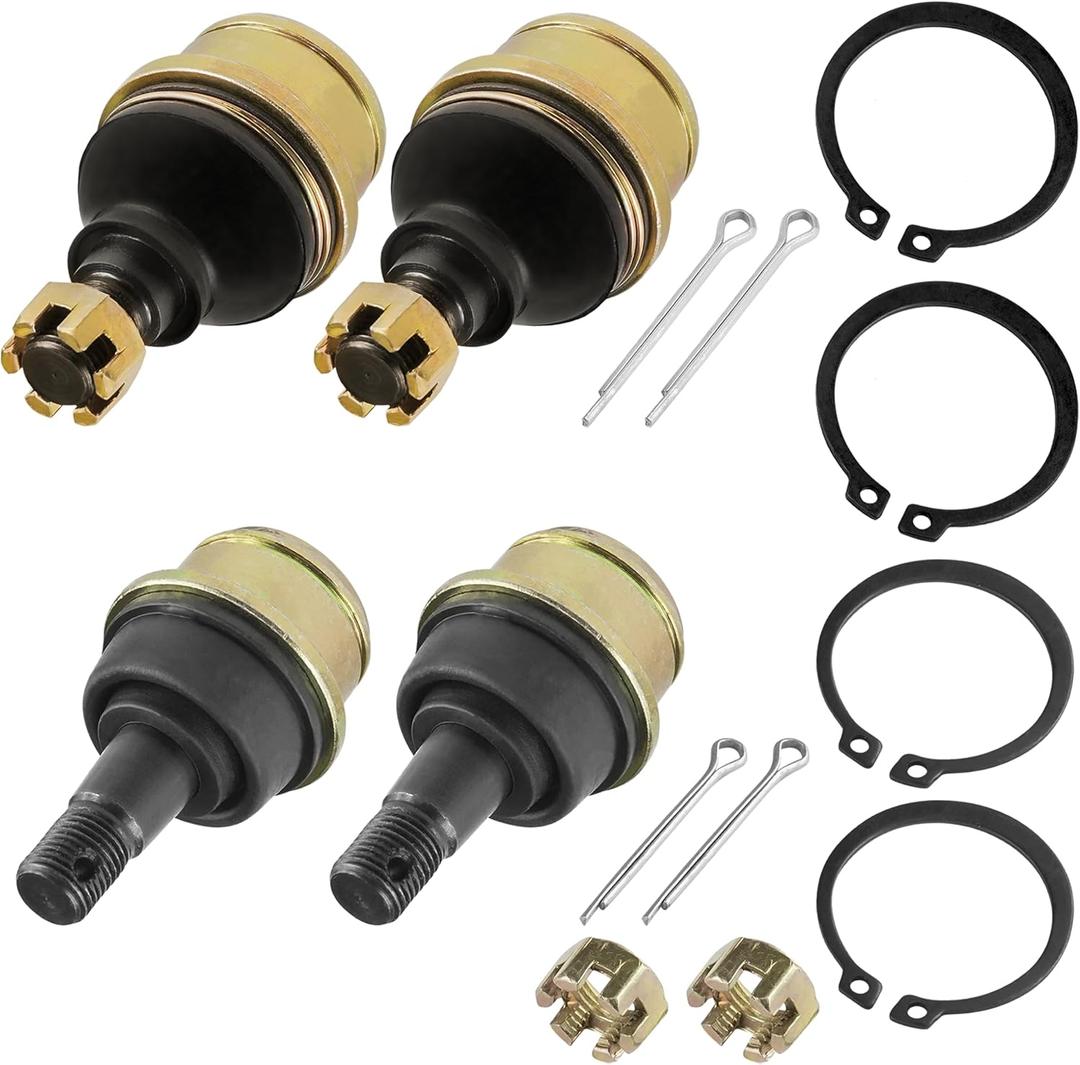 Caltric 4 Upper and Lower Knuckle Ball Joint Compatible With Honda TRX350 Rancher 350 2000-2006