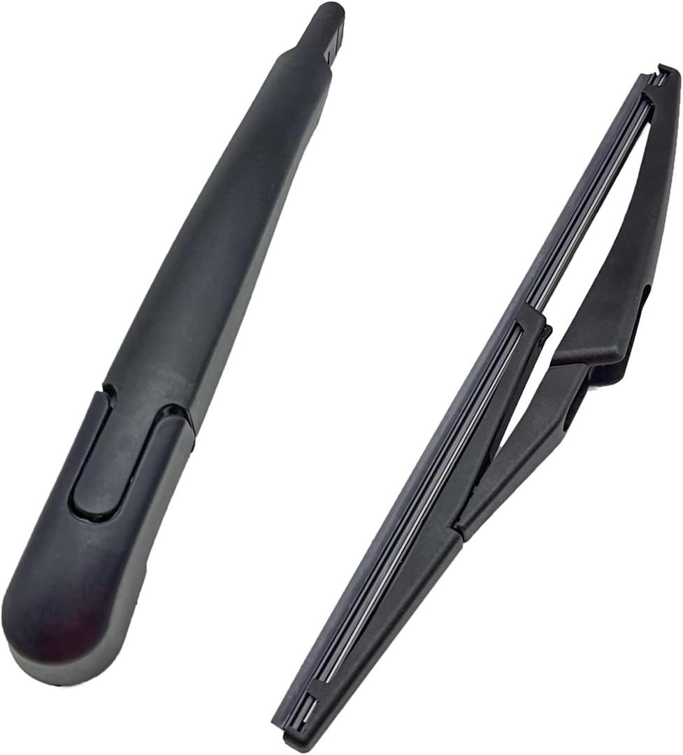 Rear Window Wiper Arm & Blade Replacement for Jeep Renegade 2015-2021 Rear Windshield Wiper Arm & Blade, Factory OE Style Rear Window Wiper Arm Blade Set, Replacement OEM: 68256590AA