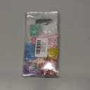 GXXMEI 220PCS 100mm Ball Bead Chain Ball Chain Keychain Dog Tag Necklace Chains Beaded Metal Keychain 2.4mm Beads Chains for Jewelry Making Steel Ball Bead Chain with Connector for Key Craft DIY