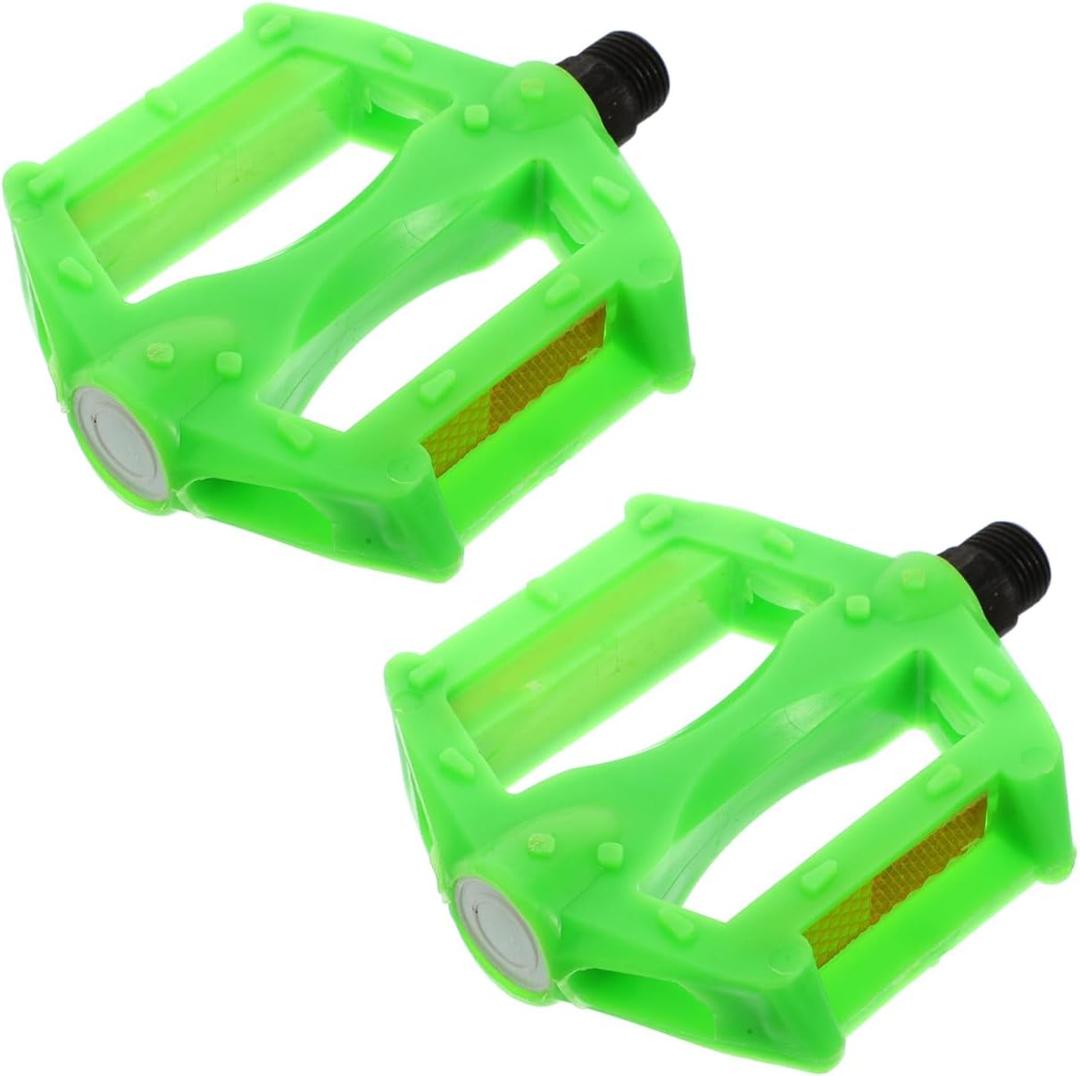Kids Bike Pedals Non-Slip Replacement Parts for Children S Mountain Bikes Easy Install Durable Cycling Accessories for Boys and Girls