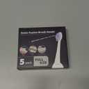 Replacement Heads for Waterpik Sonic Fusion 2.0, Extra-Large Size Flossing Toothbrush Head fit for Water pik SF-01 SF-02 SF-03 SF-04 (White, 5 Count)