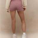 Verdusa Women's Striped Mini Shorts High Waist Causal Summer Shorts (XS)