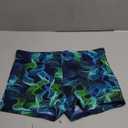 K898 Men's Square Leg Swimming Jammer Shorts UPF50+,Men Swimsuit Swim Jammers Fabric Shape Retention Size L