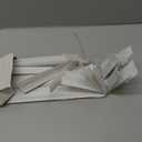 Cordless Light Filtering Mini Blind - 30 Inch Width, 72 Inch Length, 1" Slat Size - Pearl White - Cordless GII Morningstar Horizontal Windows Blinds for Interior by Achim Home Decor