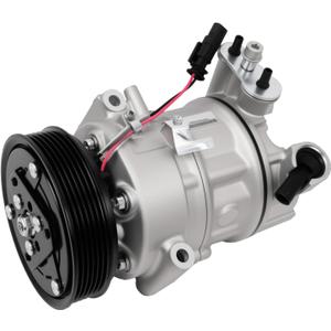 22221C Air Conditioner AC Compressor with Clutch Fits for 2011 Cruze 1.4L, Replace OE 13335248 (Only fit for Eco Submodel)
