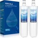 PERCOLA HF20-S/HF20-MS/HF25-S Water Filter, Compatible with 3M High Flow Series Cartridge HF20-S, 5615103/HF20-MS, 5615109/HF25-S,5615203, 3M Water Filtration System, W/Scale Inhibitor (2 Pack)