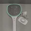 Faicuk Handheld Bug Zapper Racket Electric Fly Swatter (1 Pack - Light Green)