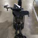 Medline Comfortable Folding Wheelchair with Swing-Back, Desk-Length Arms and Elevating Footrests, 20W x 16D Seat