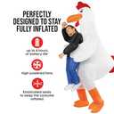 Morph Chicken Costume Adult, Inflatable Chicken Costume Adult, Animal Costumes for Men, Blow Up Costumes for Adults