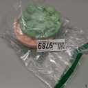 Hsei 2 Pieces 3D Rose Ice Mold 1.4 Inch Silicone Flower Ice Cube Trays Rose Silicone Mold for Freezer Whiskey Cocktails Juice Bourbon Mimosas, Dishwasher Safe, Pink, Green