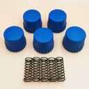 5Pcs T25 Trimmer Head Bump Knobs Springs Kits 537338701 for Husqvarna T-25 & T25 Line Trimmer Head