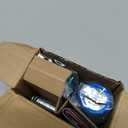 EverBrite UV Blacklight Flashlights 3-Pack Set, 9 LEDs 395nm Mini Black Light for Neon Glow Art, Class Teaching, Scorpions, Pets Stains Urine, 9 AAA Batteries Included