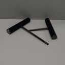 2 Tier Bracelet Holder Display - Detachable T Bar Black Velvet Bracelet Holder, Jewelry Holder Organizer for Bracelet, Necklace, Earrings, Rings